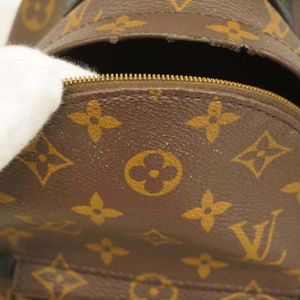 LOUIS VUITTON Brown Monogram Backpack - Picture 8 of 13